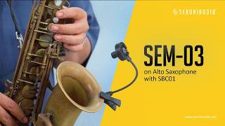 How to Mic an Alto Saxophone with SEM-03 | Sound Sample