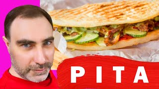 ASMR EATING SHAWARMA PITA MUKBANG