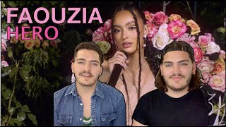 Twin Ians React  Faouzia  Hero  Orchestral