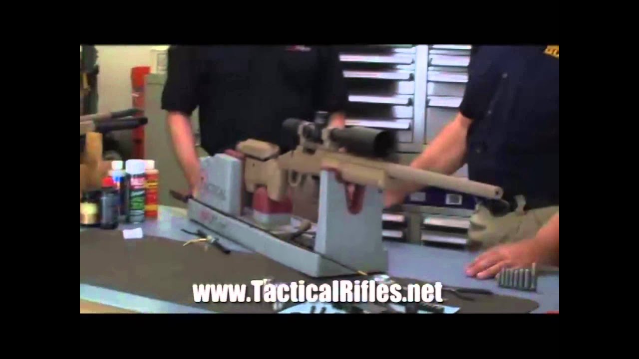 Tactical Cleaning a Precision Rifle on Student of The Gun