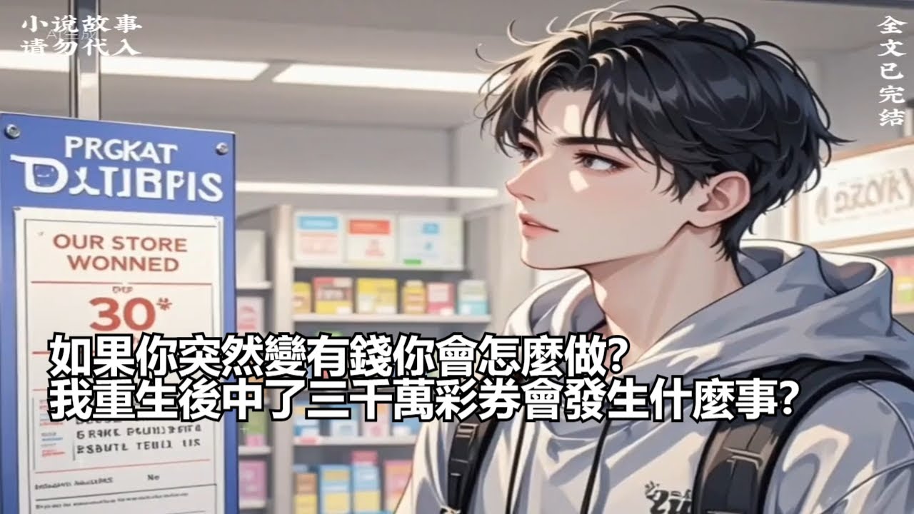 如果你突然變有錢你會怎麼做？我重生後中了三千萬彩券會發生什麼事？