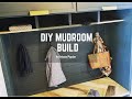 How to build a diy mudroom builtin