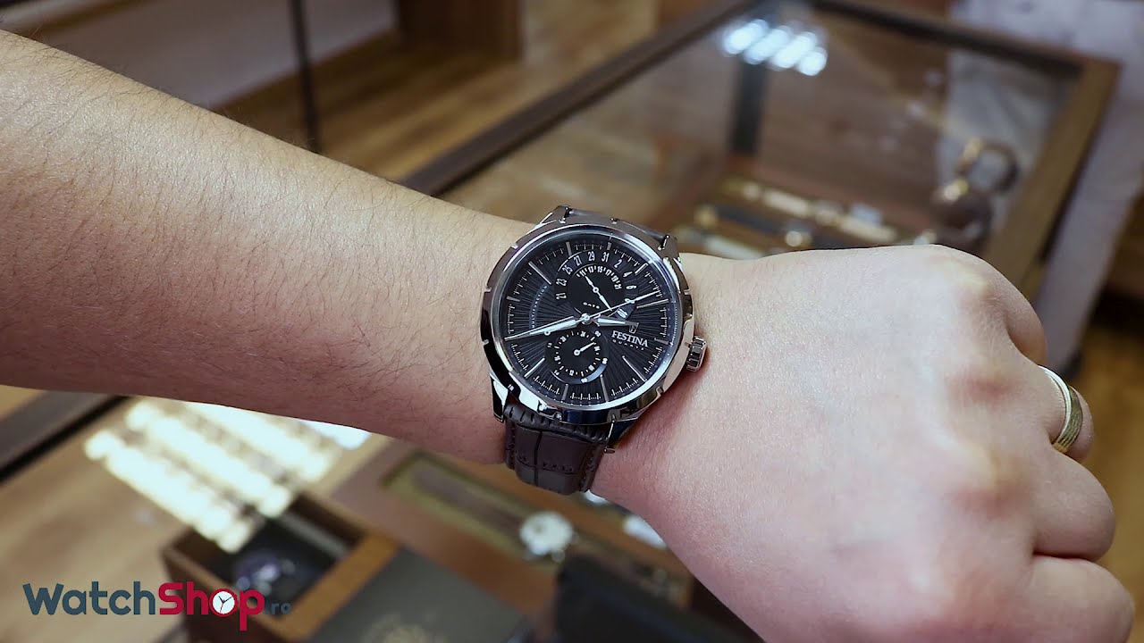 Ceas Festina ELEGANCE F16573/4 - YouTube