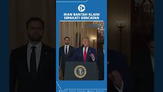 Trump Klaim Berhasil Akhiri Perang Iran Dengan Israel Teheran Bantah