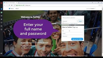 How To Create a New Twitter Account – 2018