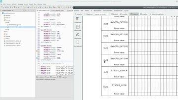Curso de drivers para STM32. GPIO: Añadir los registros de EXTI y SYSCFG al header principal