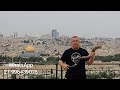 Tocando shofar de 1,25 mt em Jerusalém! Monte das Oliveiras! Junho 2023