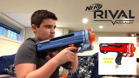 Nerf Rival Helios unboxing and review