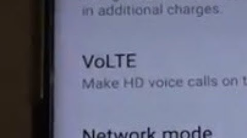 Samsung Galaxy S8: How to Enable / Disable VoLTE (HD Voice Call)