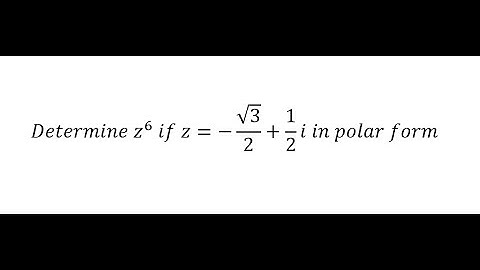 Calculus Help: Polar Form of De Moivre