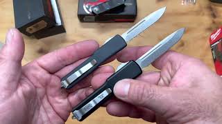 Microtech UTX-70 OTF Review- Comparison of Real & Fake (How to spot the clone?)