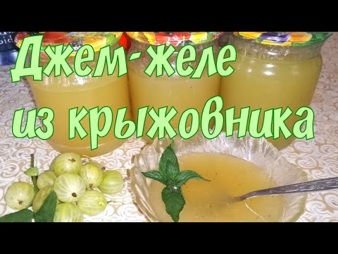 Джем - желе из крыжовника