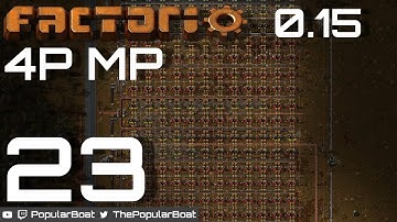 Factorio 0.15 - 4P MP - Part 23 - The Great Red Belt Smelt