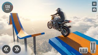 Crazy Bike Stunt Fail &amp; Save 💀 | Android Gameplay