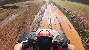 Drag race Polaris 570 vs 850 Polaris