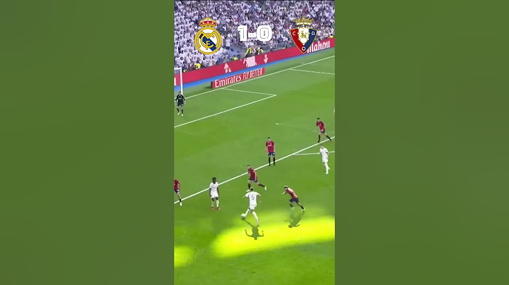 Spectacular Victory: Real Madrid vs. Osasuna 4-0 | La Liga Highlights  #football #realmadrid #shorts