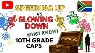 Speeding Up or Slowing Down? The One Trick You MUST KNOW! (Gr 10 CAPS)