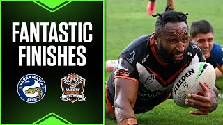 NRL 2024 | Fantastic Finishes | Eels v Wests Tigers | Round 4