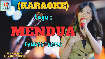 Mendua Karaoke ( Astrid ) | Karaoke Dangdut Official | Cover PA 600