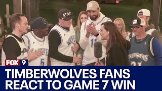 Timberwolves fans react to Game 7 win: Happy B-Day KG! screenshot 4