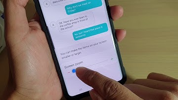 Galaxy S10 / S10+: How to Increase / Decrease Screen Zoom Size