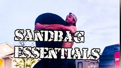 Sandbag Training: What You Should Know Starting Out