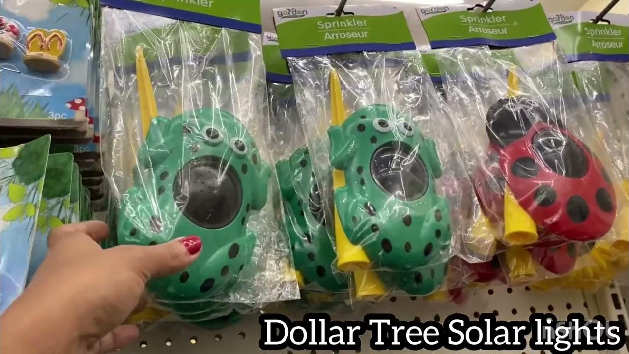 Dollar Tree solar lights YouTube