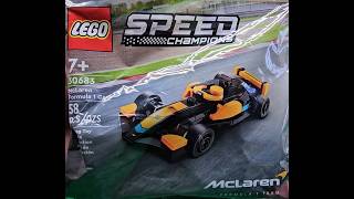 Lego Speed Champions Mclaren Formula 1 Car Review