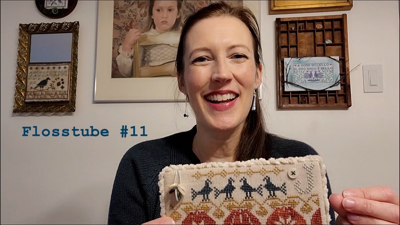 Flosstube #11 - May Need to Turn Your Volume Up :) Autumn Decorating