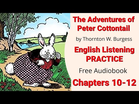 Audiobook | The Adventures of Peter Cottontail Part 4: English Listening | Read Along with Text