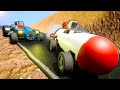 We All Died in a Dangerous Lego Soap Box Derby on the Canyon! - Brick Rigs Multiplayer