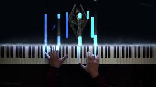 Skyrim: Secunda - Piano Cover [Intermediate] видео