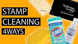 Stamp Cleaning (4 Ways) - Inklipse