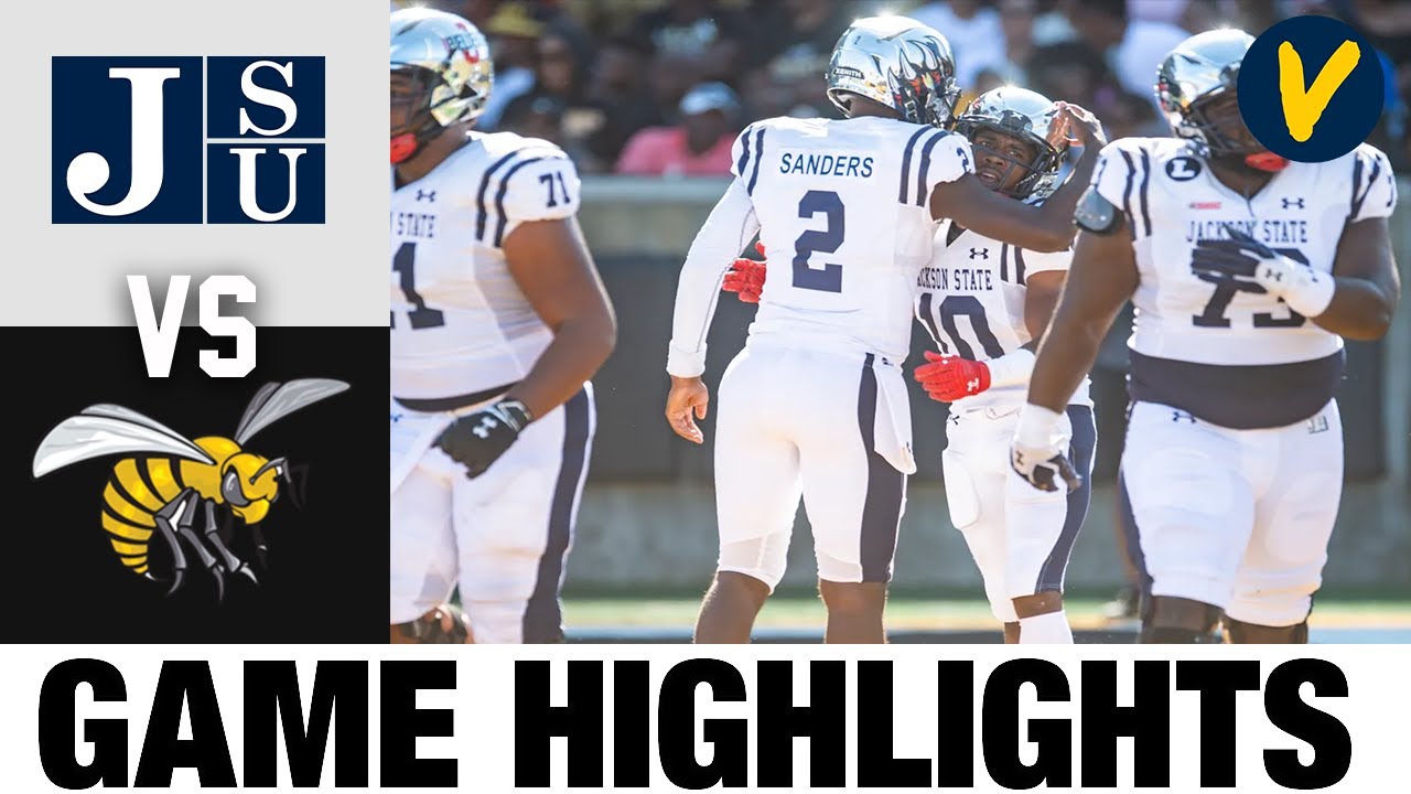 8 Jackson State vs Alabama State 2022 College Football Highlights