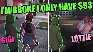 Lottie & Gigi selflessly supporting Yuno with his finances—Benji finds out | GTA 4.0 NoPixel
