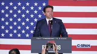 Ron DeSantis Iowa Caucus Night Speech