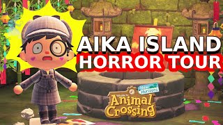 SCARIEST ISLAND IN ANIMAL CROSSING HISTORY? | Aika Island Tour | Horror Island
