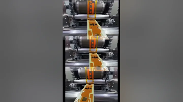 FPC techonology flexible pcb printed circuit manufacturing process flex board rotary die cutting