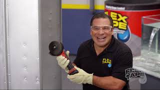 Flex Tape Rubberized Waterproof Tape  8in.W x 5ft.L Roll White Model# TFSWHTR0805