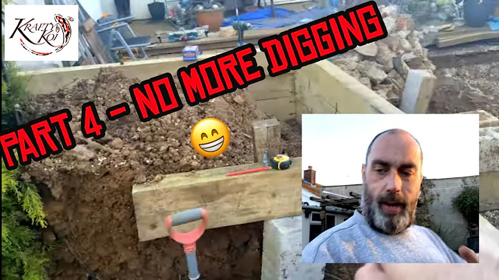 Dream Koi Pond - Part 4 - Digging completed (By Hand), MOT in, Raised Flower Bed completed.