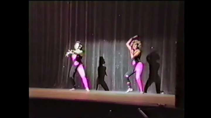 1986 Miss PItman Pageant -  Corrine Gangi dancers ...