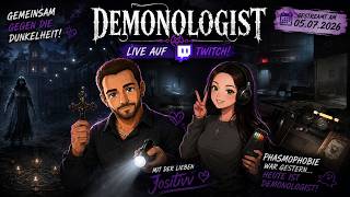 💀 Jumpscares ohne Ende und trotzdem immer weiter! | Demonologist mit Jositivv | #twitch  #streamer