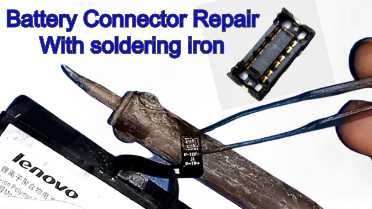 Smart Phone Battery Connector Repair Without HotGun Flex Cable YouTube