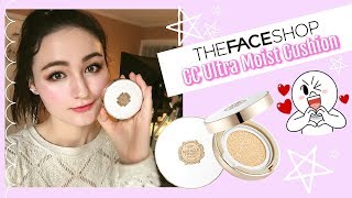 The Face Shop Miracle Finish CC Ultra Moist Cushion ♡ FIRST IMPRESSIONS + REVIEW