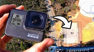 GOPRO CATCHING from 45m! (150 Feet)
