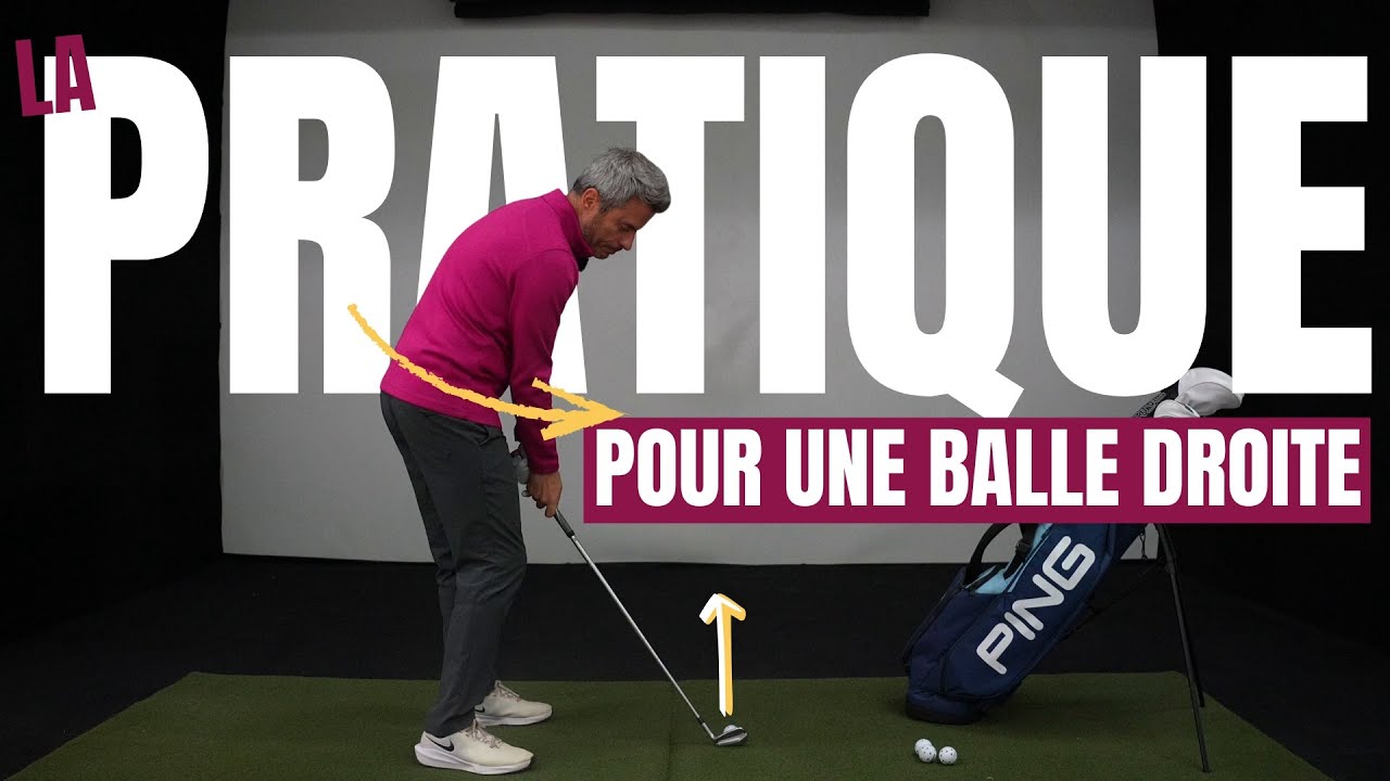 La balle droite au golf peu importe votre technique!