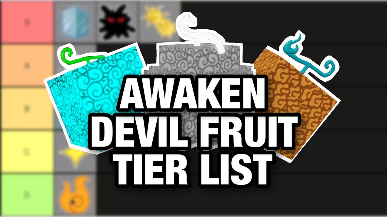 W Tier list? : r/bloxfruits