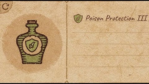 Poison Protection III Potion Craft Guide