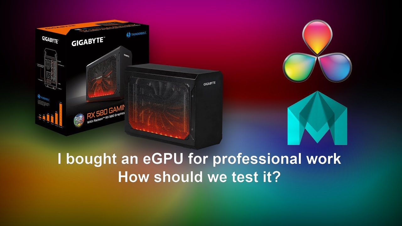 eGPU for Professional Work - Part 1 - YouTube