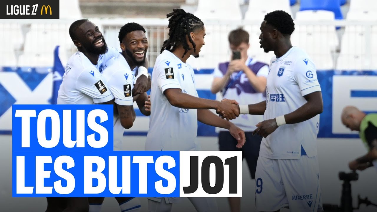 TOUS LES BUTS de la 1ère journée | Ligue 1 McDonald's 25/26